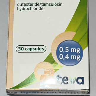 Dutasteride/Tamsulosin 0,5 mg/0,4mg hard capsules * 30