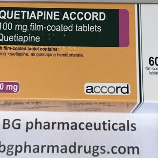 Quetiapine 100 mg * 60 ACCORD