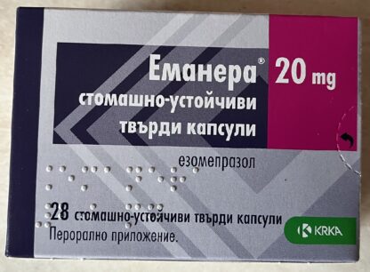 Esomeprazole 20 mg * 28 KRKA
