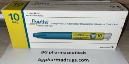 (Exenatide) Byetta solution for injection 10 mcg / dose 60 doses * 2.4 ml.