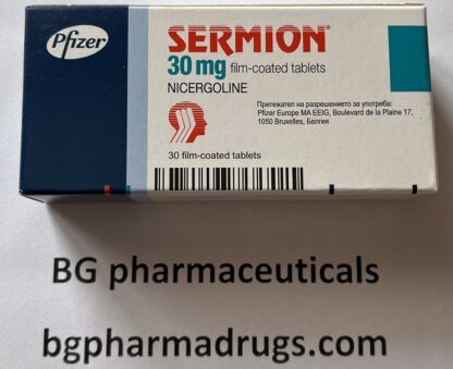 SERMION (Nicergoline) 30 mg * 30 PFIZER