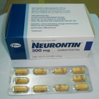 Neurontin (gabapentin) 300 mg capsules, hard * 100 PFIZER