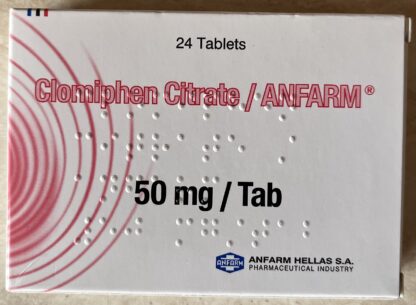 Clomiphene Citrate 50 mg * 24 Anfarm Hellas - Image 2