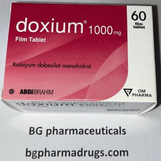 DOXIUM Calcium dobesilate 1000 mg * 60