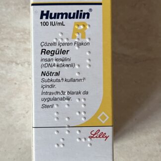 HUMULIN-R 100 IU/ml 10 ml 1 vial