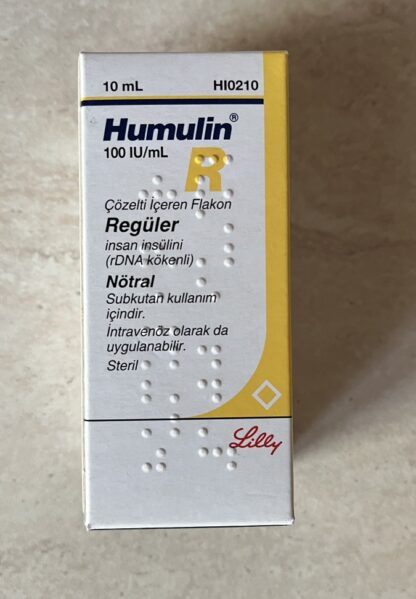 HUMULIN-R 100 IU/ml 10 ml 1 vial