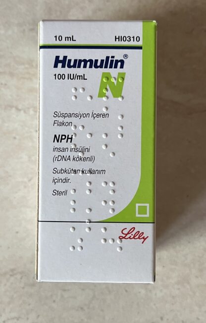 HUMULIN-NPH 100 IU/ml 10 ml 1 vial