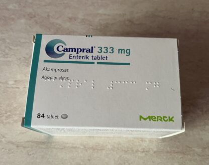 Acamprosate Campral 333 mg * 84 MERCK
