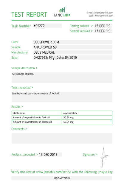 Oxymetholone Anadrol - Image 3