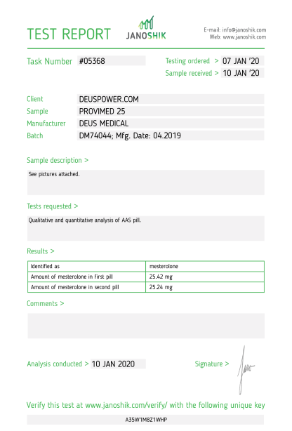 Mesterolone Proviron - Image 3