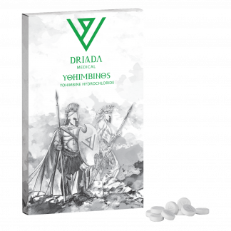 Yohimbine Hydrochloride 2.5 mg * 100 Driada